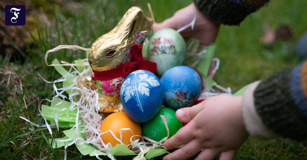 Gute Verstecke: Worauf beim Färben der Ostereier zu achten ist