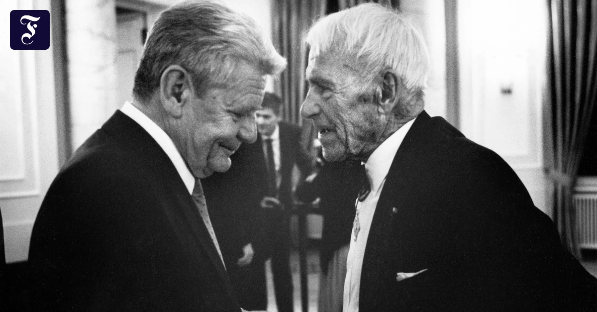Albrecht Schönes Erinnerungen: Naiv war er in keiner Weise