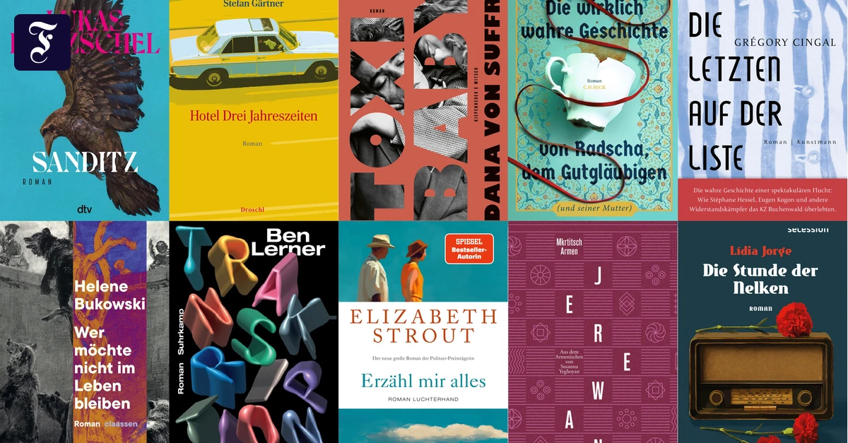 Zur Leipziger Buchmesse: Die wichtigsten Romane des Frühjahrs