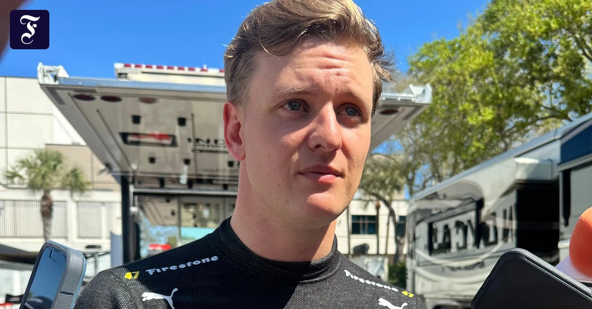 Mick Schumacher in an IndyCar in Indianapolis: “This is pretty lousy”
