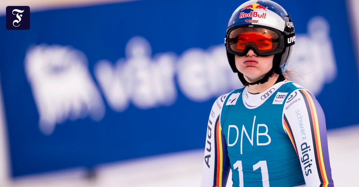 Ski-Alpin-Weltcup: Ein Dämpfer – doch Emma Aicher bleibt gefasst