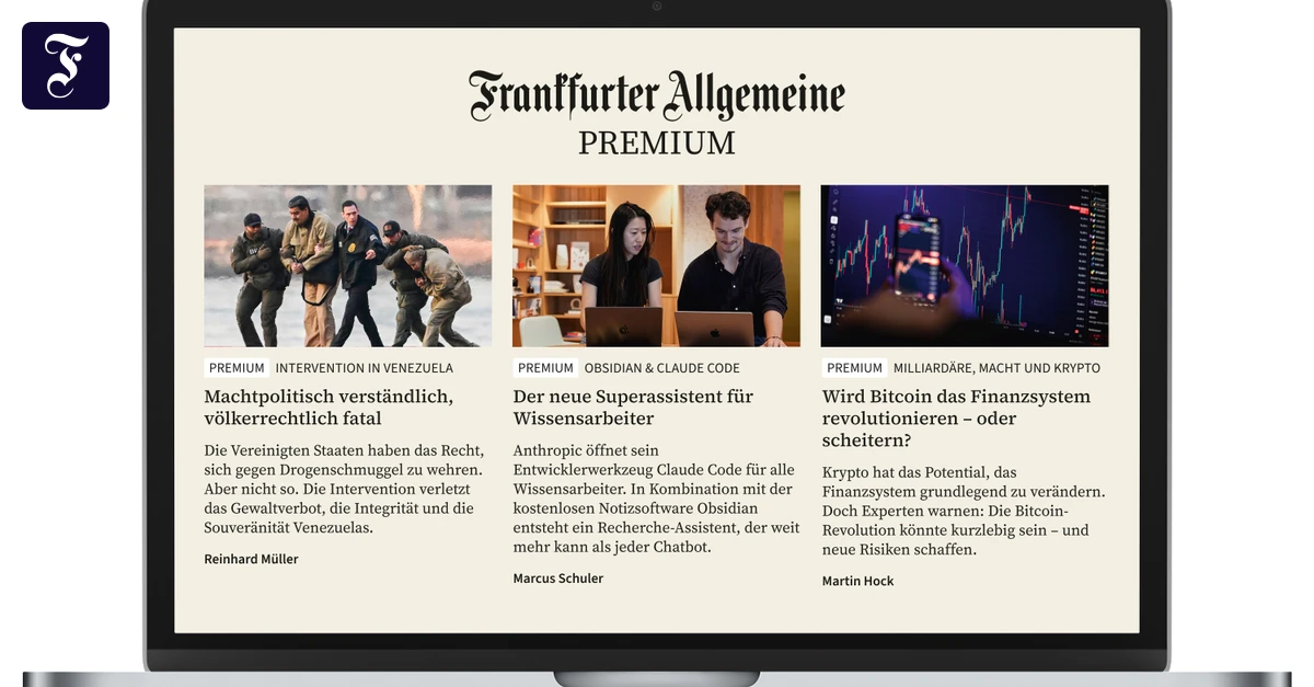 Qualitätsjournalismus zum Teilen: Warum FAZ+ Premium jeden Cent wert ist