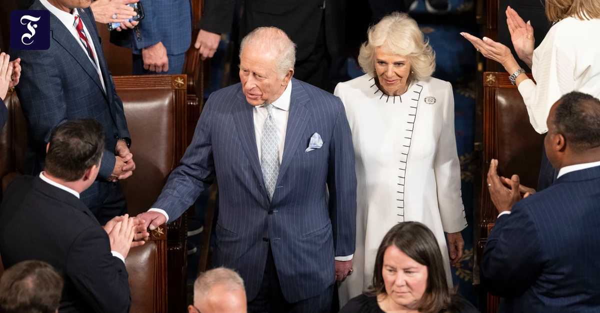 Liveblog USA unter Trump: Charles wird in seiner Rede so politisch, wie er werden kann