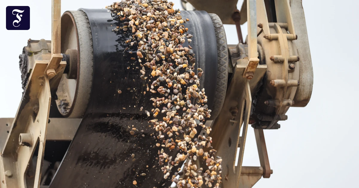 Raw materials companies warn against planned nature conservation law.
