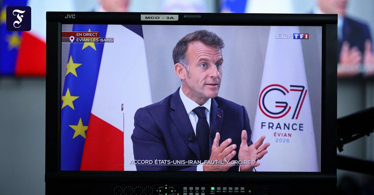 Liveblog Irankrieg: Macron will schnelle Minenräumung in Straße von Hormus
