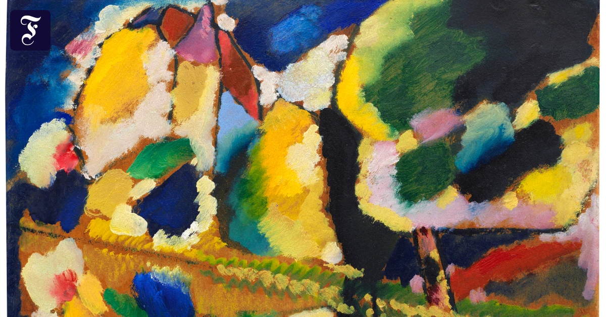 Für 4,4 Millionen Euro: Kandinsky-Gemälde erfolgreich in München versteigert