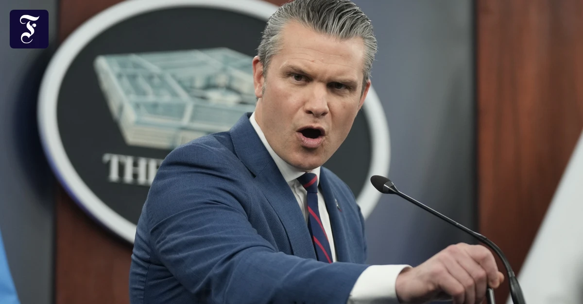 USA unter Trump: Hegseth kündigt Testosteron-Tests für Soldaten ab 30 an