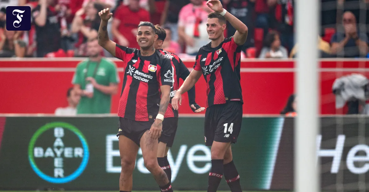 Fußball-Bundesliga: Bayer Leverkusen spielt sich den Frust von der Seele