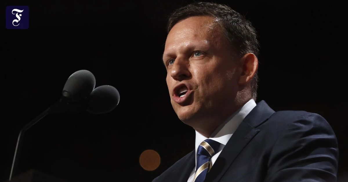 Peter Thiel in Rom: Der Antichrist verteufelt die KI