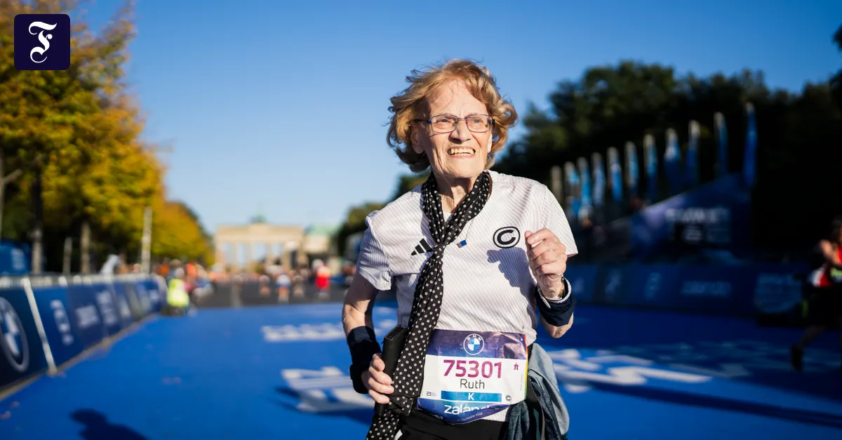 Berlin Marathon: Ruth Richter, at 88, is the oldest finisher