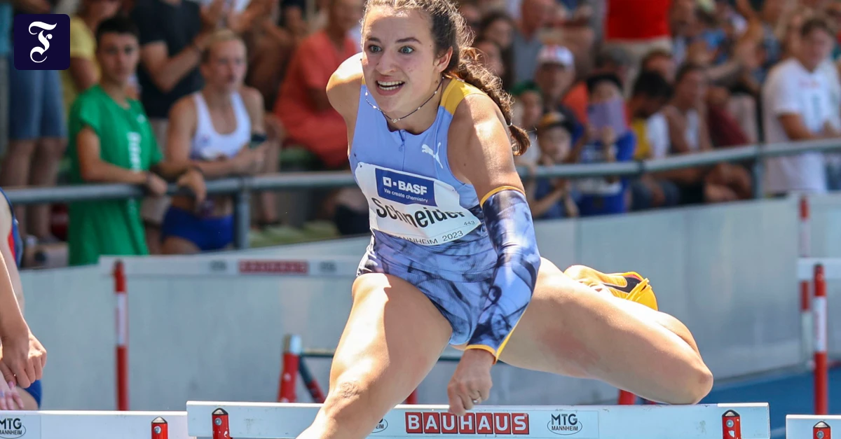 Hurdler Rosina Schneider and KiO campaign for organ donation