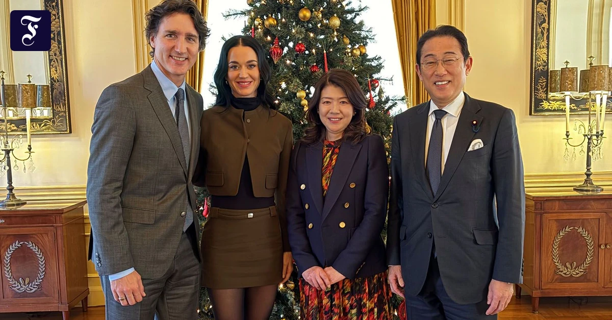 Ganz offiziell: Justin Trudeau und Katy Perry reisen nach Japan