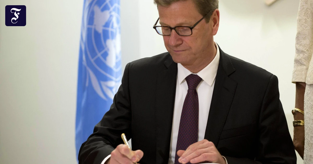 New York: Deutschland unterzeichnet UN-Waffenhandelsabkommen | FAZ