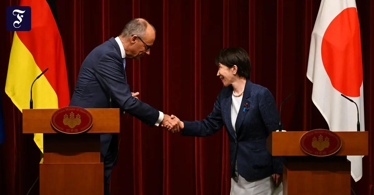Merz in Japan: Deutschland und Japan als „Premiumpartner“