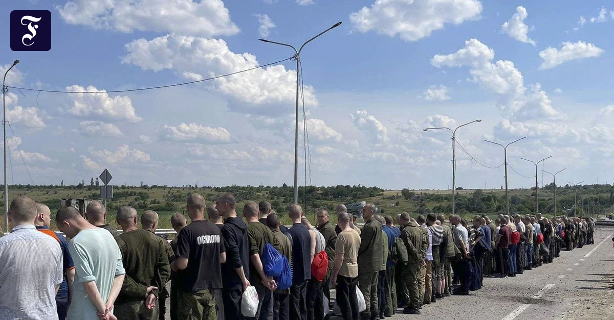 So gehen Russland und die Ukraine mit Kriegsgefangenen um | FAZ