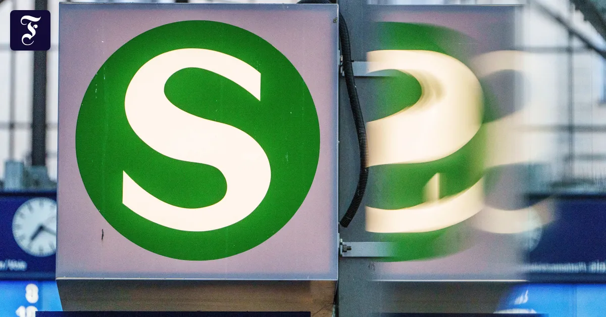 S-Bahn service in the Rhine-Main area disrupted after damage to overhead ...