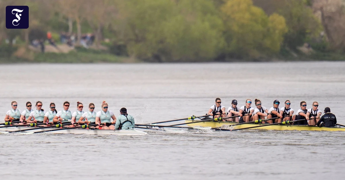 Rudern in England: Lilli Freischem siegt mit Oxford im legendären Boat Race