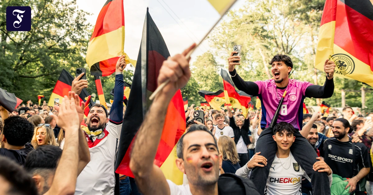 Public Viewing im kletterwald: Mit den Toren steigt die Stimmung