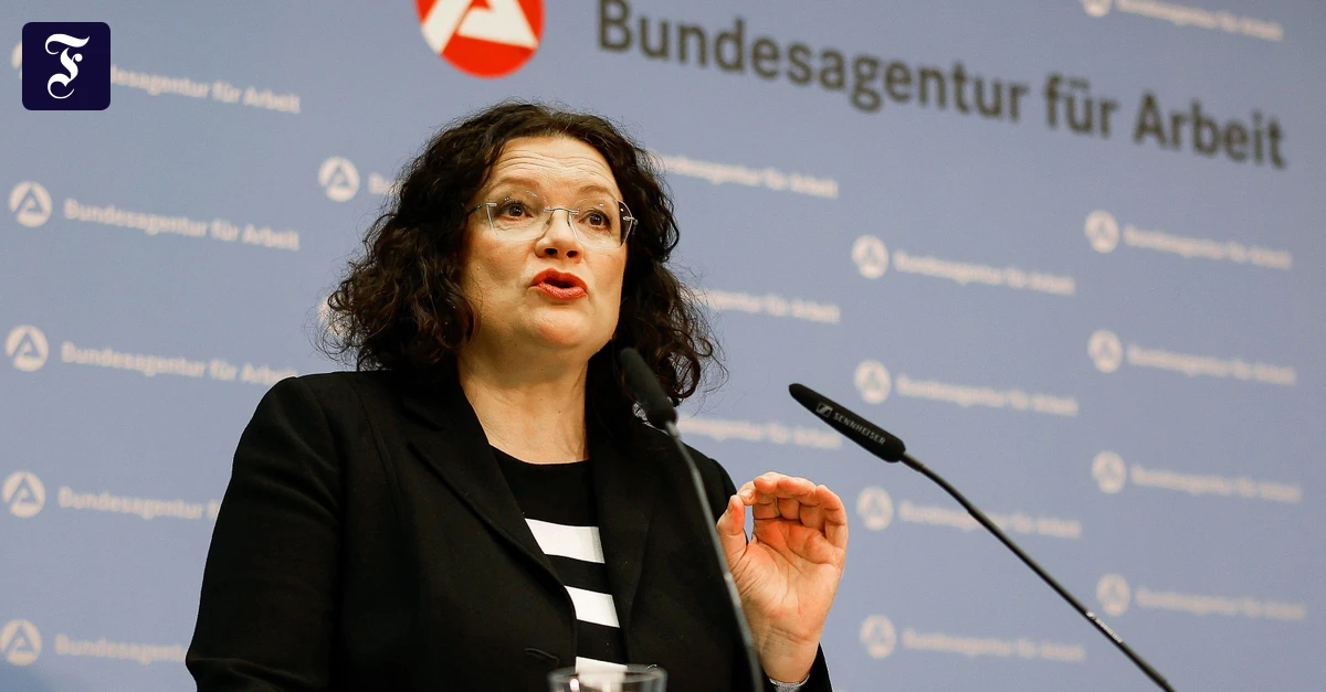 Laut Andrea Nahles: Chancen für Arbeitslose auf dem Arbeitsmarkt so schlecht wie nie
