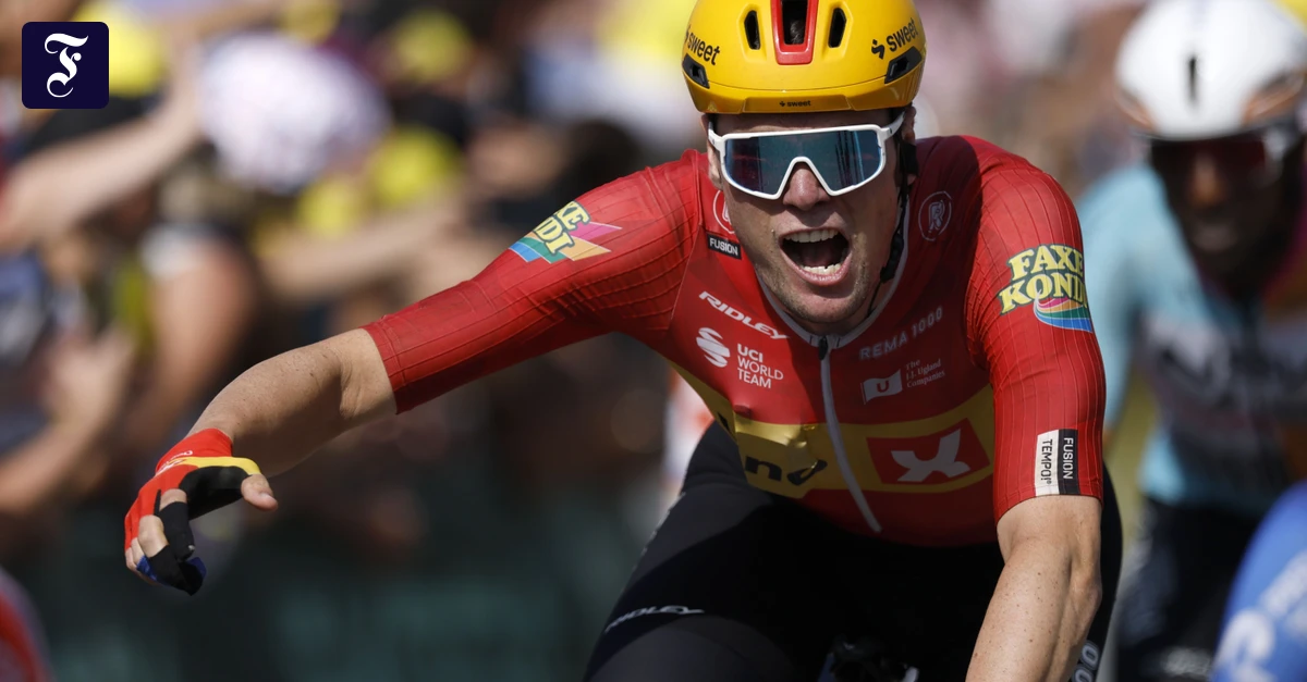 11. Tour-de-France-Etappe: Norweger gewinnt im Sprint
