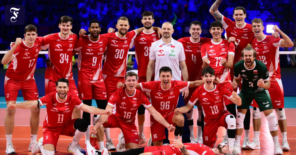 Sieg gegen Frankreich: Polens Volleyballer sind abermals Europameister