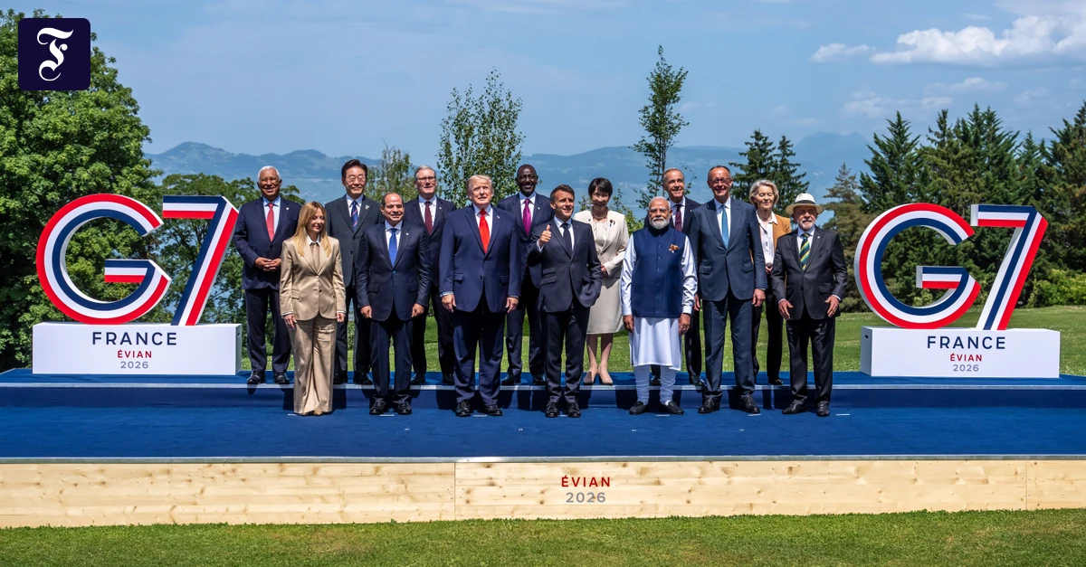 G-7-Gipfel: Ist der Harmonie zu trauen?