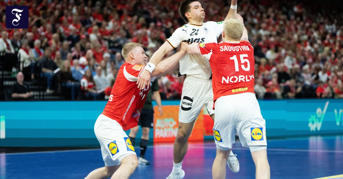 Eindeutiges Ergebnis: Deutsche Handballer verlieren Testspiel gegen Dänemark