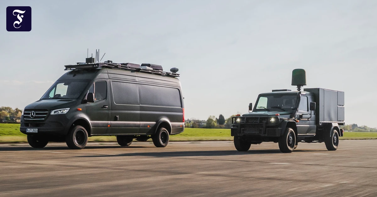 Rüstungsgeschäft: Mercedes baut G-Klasse zur Drohnen-Abschussrampe um