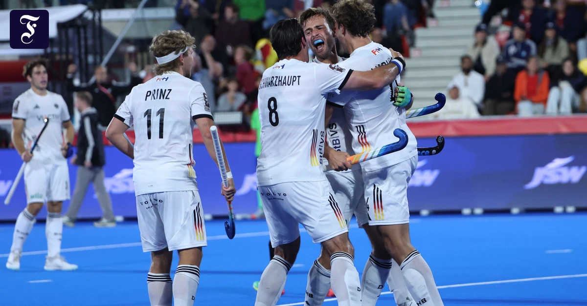 Sieg gegen Argentinien: Deutsche Hockey-Herren ziehen wieder ins WM-Finale ein