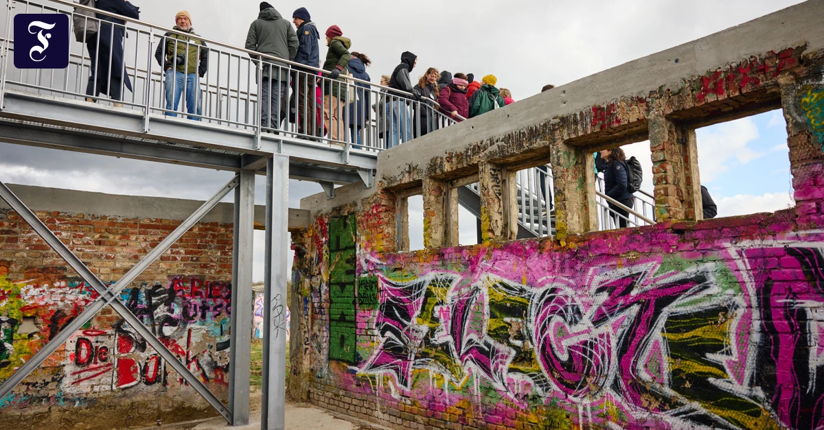 Frankfurter Grüngürtel: Ruine auf dem Heiligenstock wird Aussichtsplattform