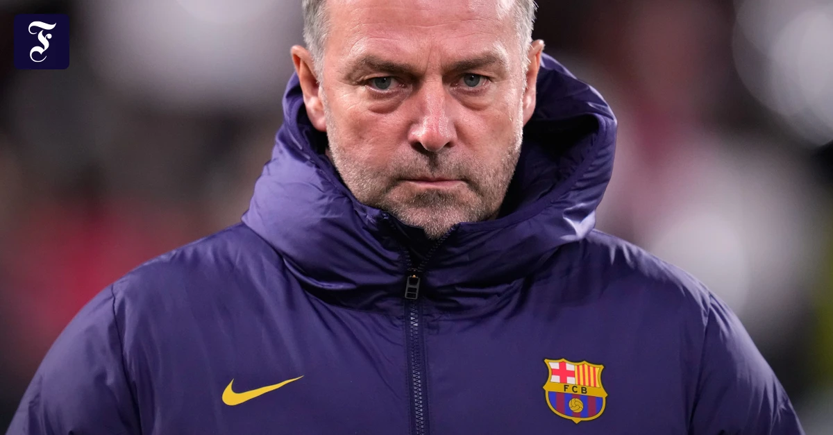 Ärger beim Trainer: Genervter Flick bricht Interview nach Barça-Niederlage ab