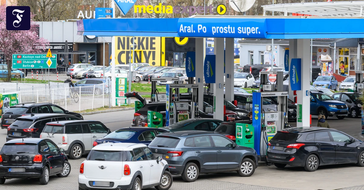 In Polen drückt die Spritpreisbremse die Preise auf 1,54 Euro