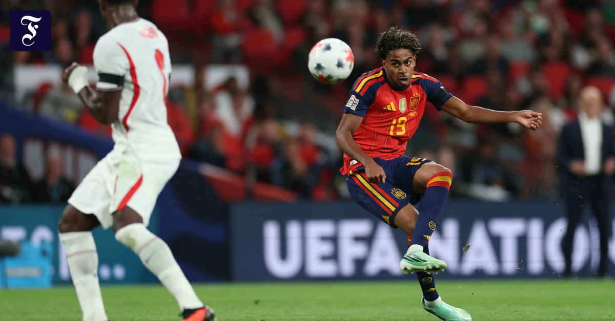 UEFA Nations League: Spanien bestraft Elfmeter-Fehlschuss von Kane