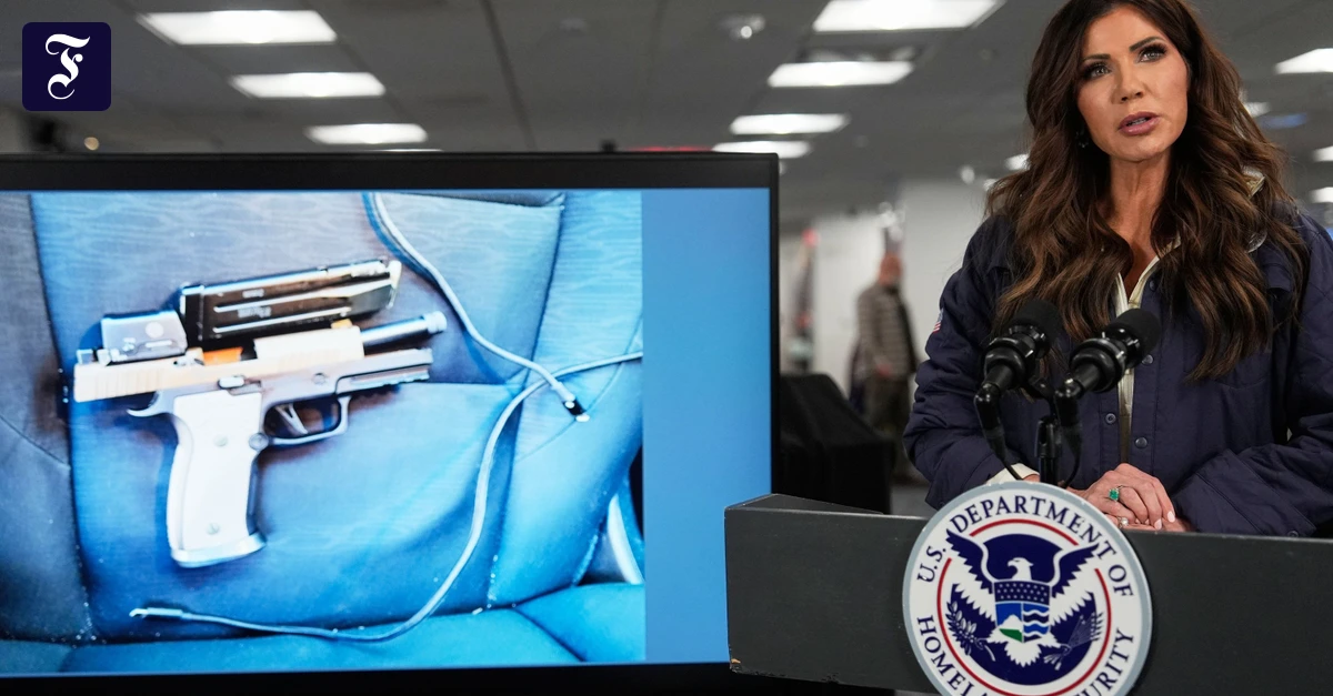 Kritik an Kristi Noem: Noch steht Trump zu seiner Heimatschutzministerin