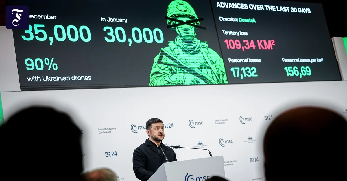 Liveblog zur Sicherheitskonferenz: Selenskyj: Kein Kraftwerk, das nicht durch russische Angriffe beschädigt wurde