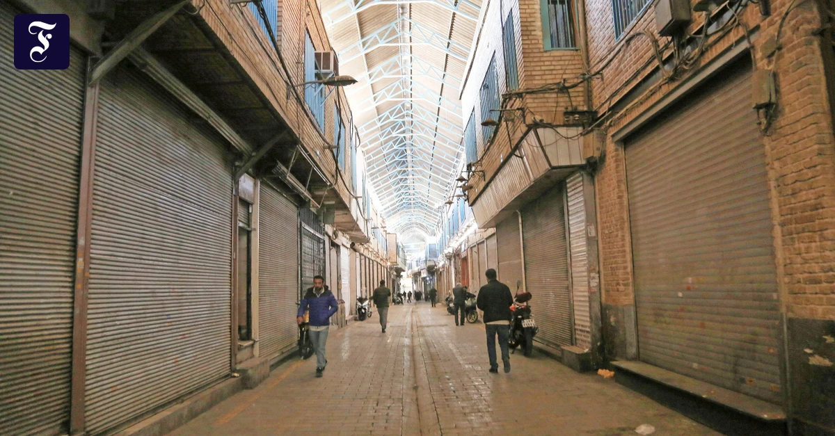 Proteste-in-Iran-Die-Basarh-ndler-handeln-aus-konomischer-Notwehr-