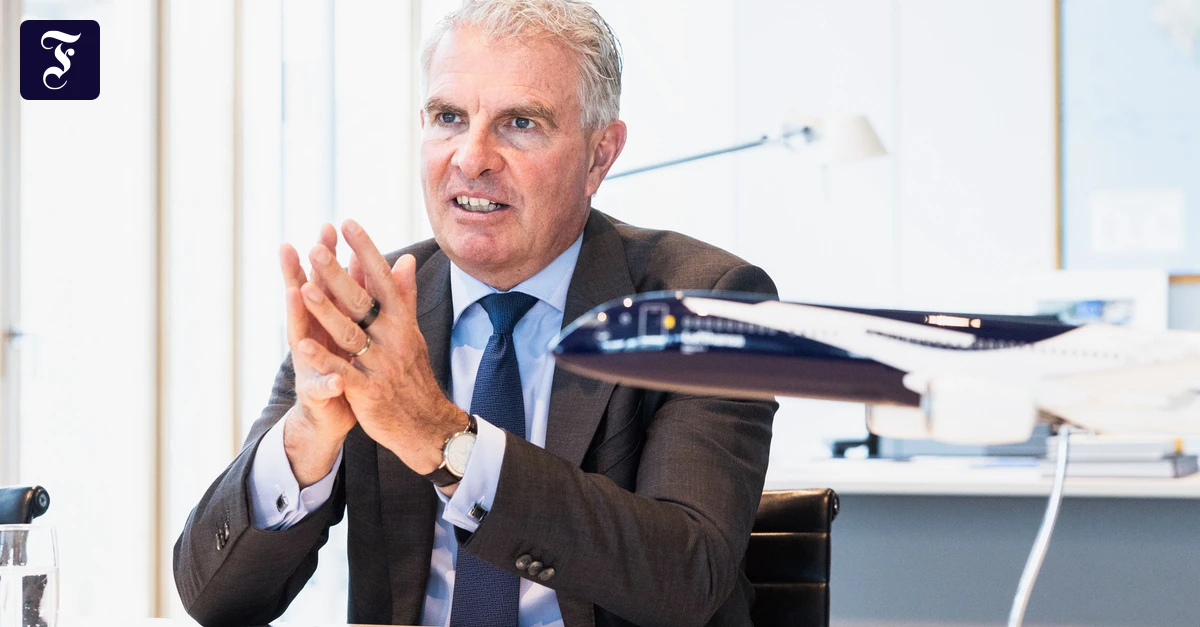 Lufthansa-Chef Carsten Spohr: Streiks erhöhen Kosten, ohne dass ...