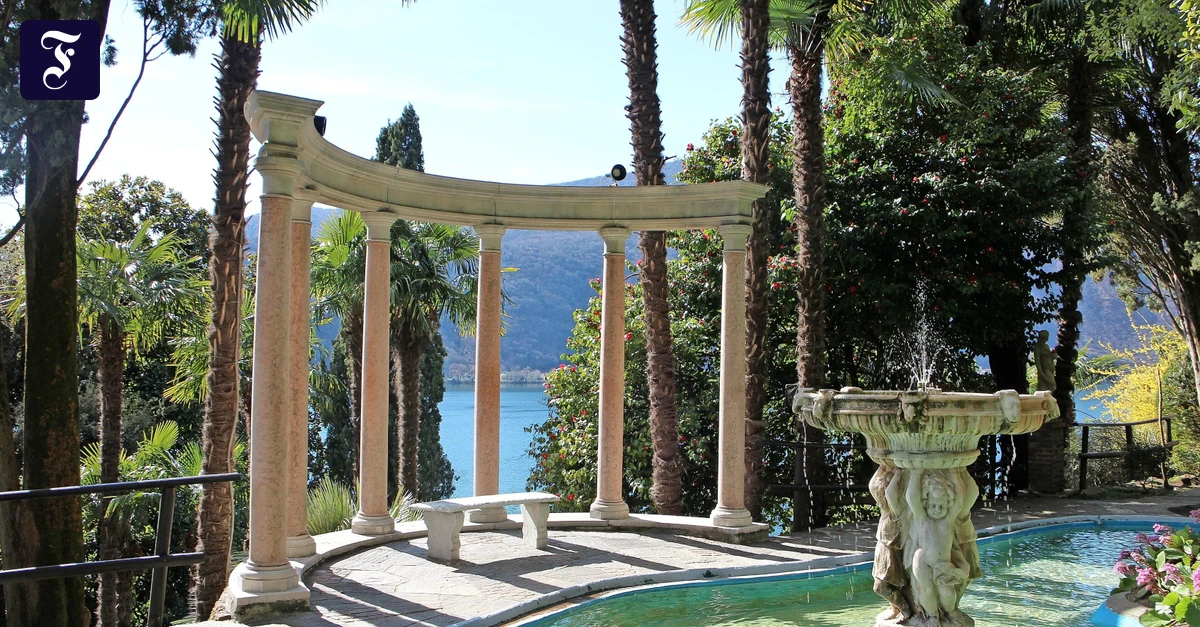 Parco Scherrer am Luganersee: Mit Venus und Jupiter im Teehaus