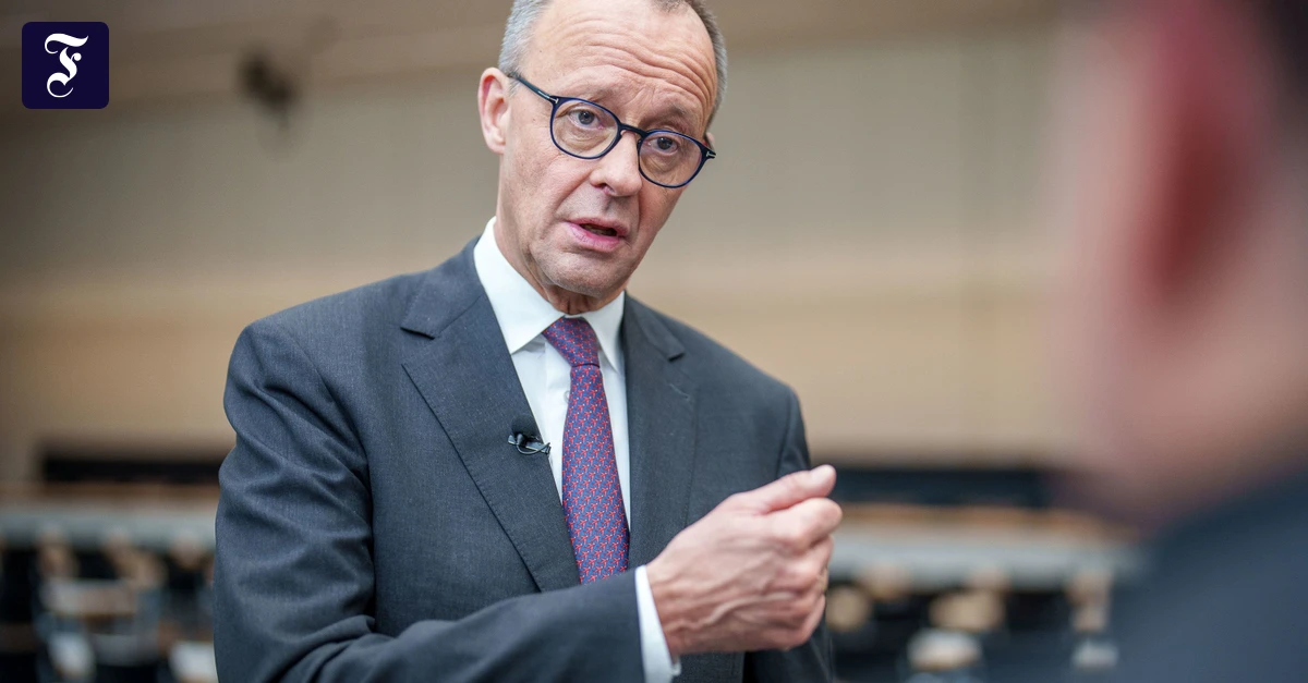 CDU-Chef Friedrich Merz will Handelskonflikt mit Trump entgehen | FAZ