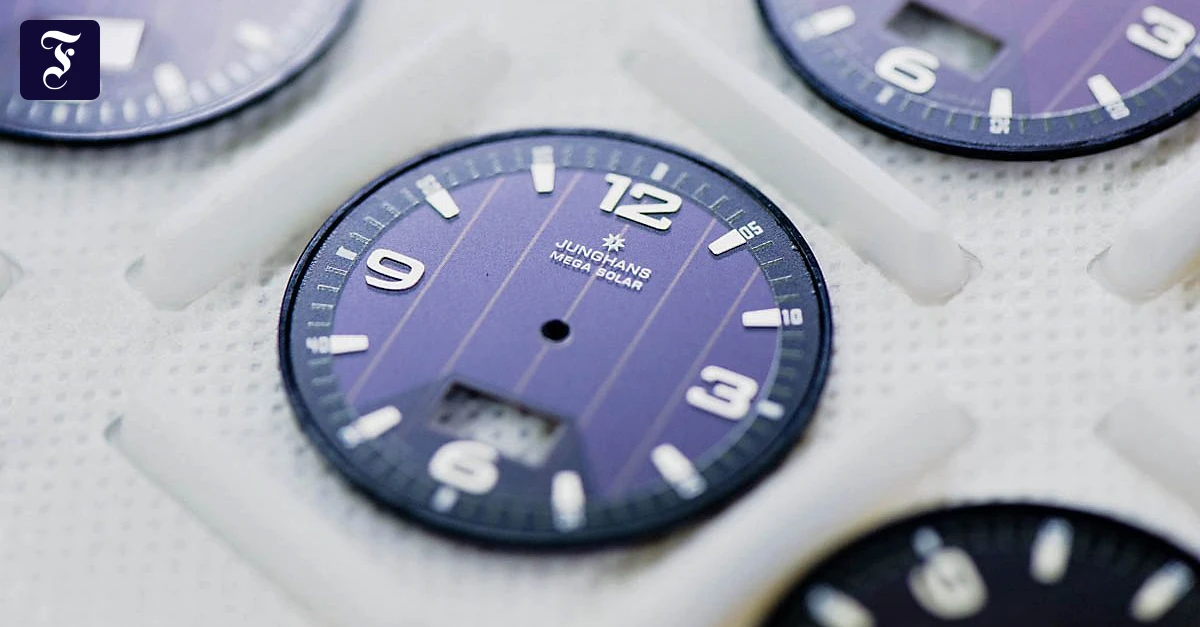 Armbanduhren mit Solar: Ein Blatt an der Sonne