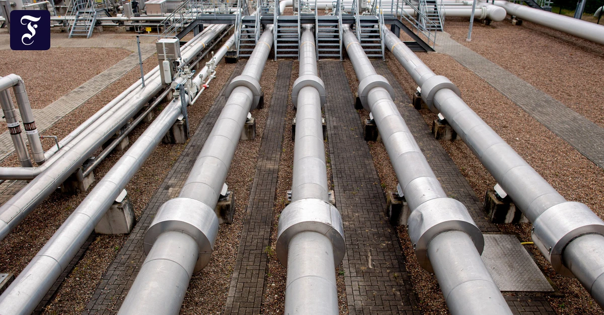 Leere-Gasspeicher-Prinzip-Hoffnung