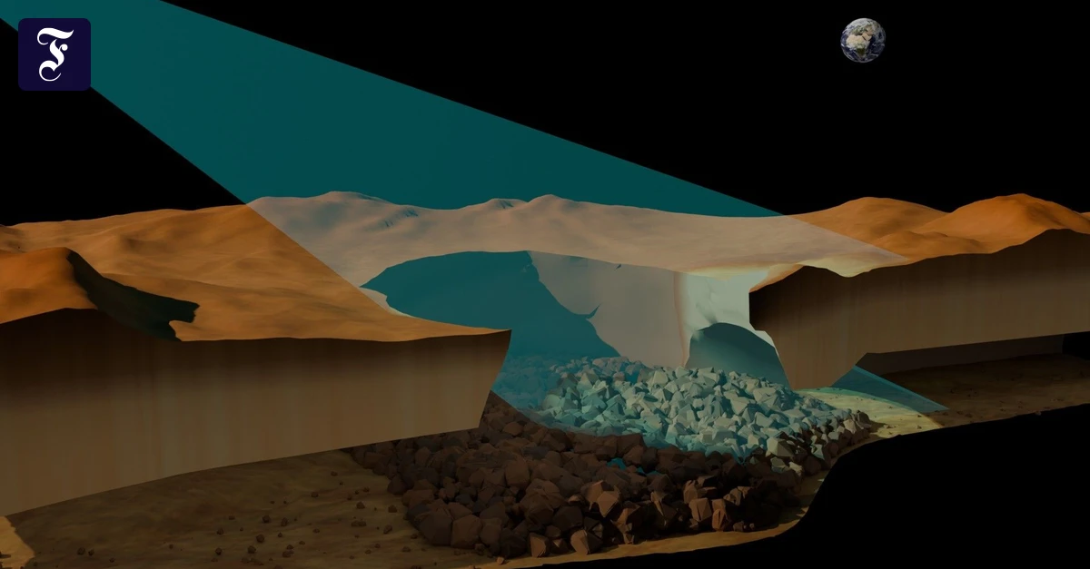 Riesige Lavaröhre: Ein Tunnel auf der Venus