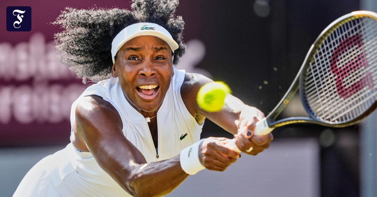 Venus Williams in Bad Homburg: Emotionales Rendezvous mit der Tennis-Geschichte