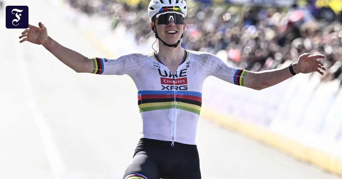 Pogačar siegt in Flandern: „Das war ein verrücktes Rennen heute“