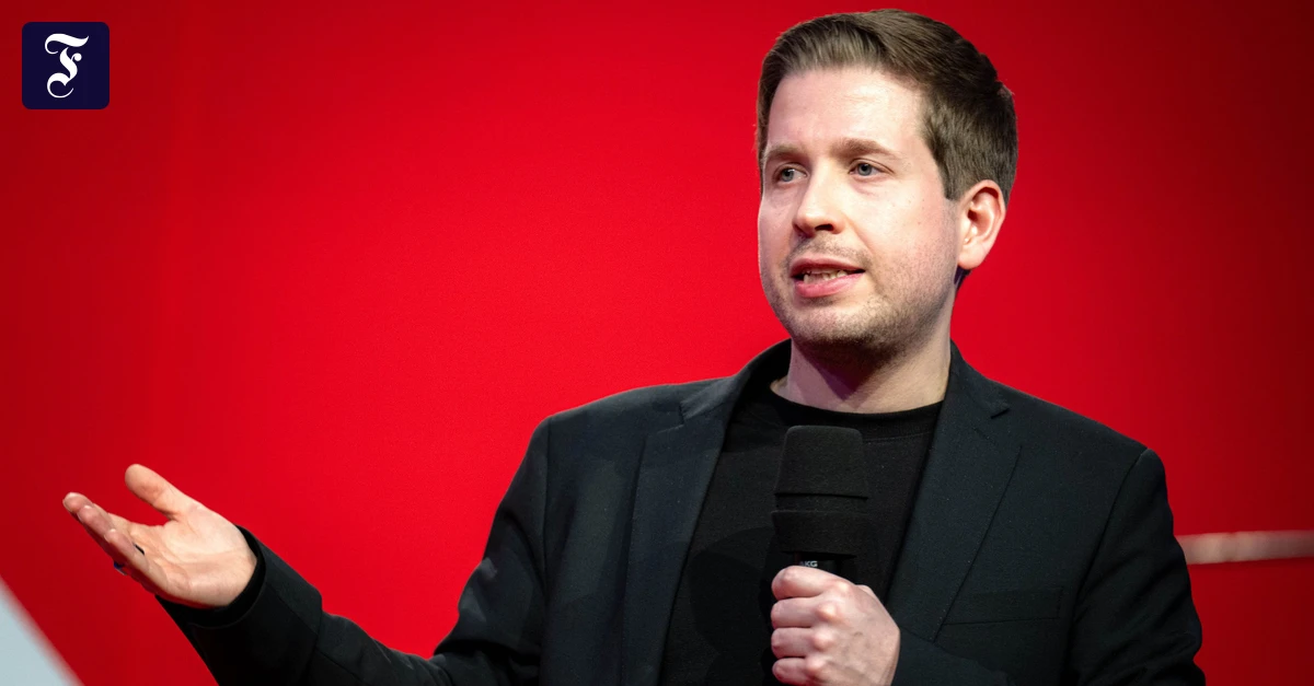 Finanzverein: Kevin Kühnert: Mit 80 Prozent für die Finanzwende