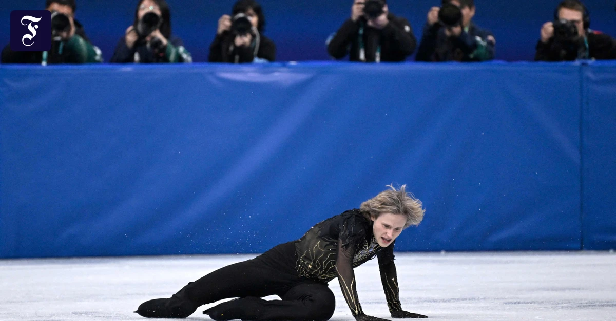 Malinins Kür bei Olympia: Der Absturz des „Vierfach-Gotts“