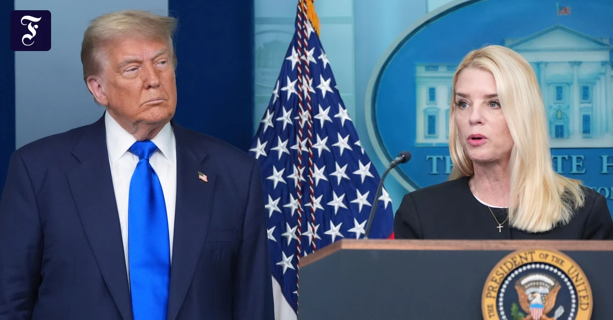 USA: Trump entlässt Justizministerin Bondi wegen Epstein-Akten