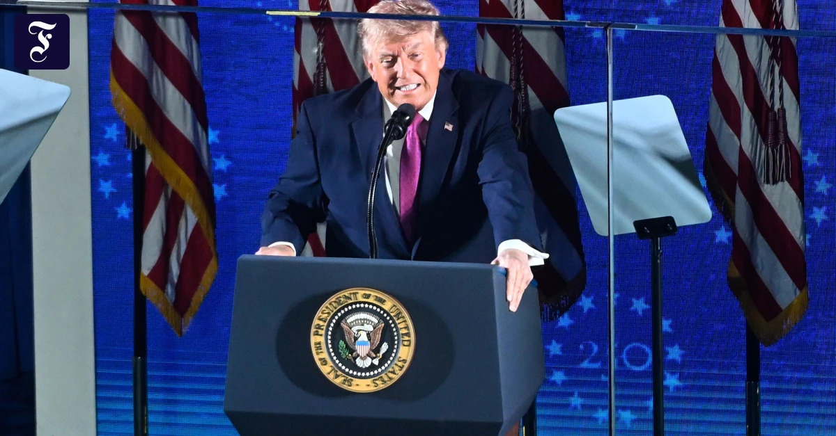 Liveticker USA unter Trump: Trump in Mount Rushmore: &bdquo;Wir sind das st&auml;rkste und erfolgreichste Land, das jemals existiert hat&ldquo; | FAZ