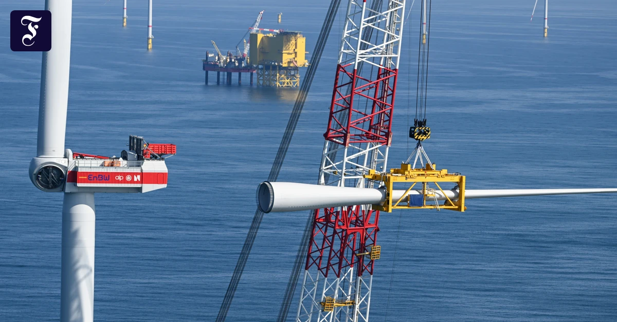 Strom aus Meeresbrisen: Größter deutscher Windpark geht aus der Nordsee ans Netz