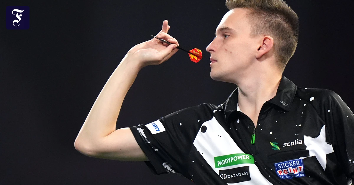 trotz gesundheitlicher SchwierigkeiteN: Pietreczko schafft Sprung in die zweite Runde der Darts-WM